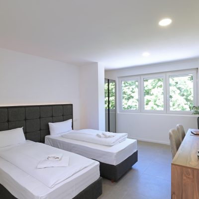 Doppelzimmer Fensteransicht